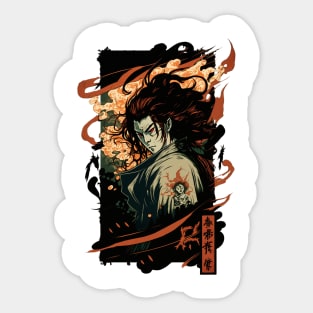 Demon Tanjiro Sticker